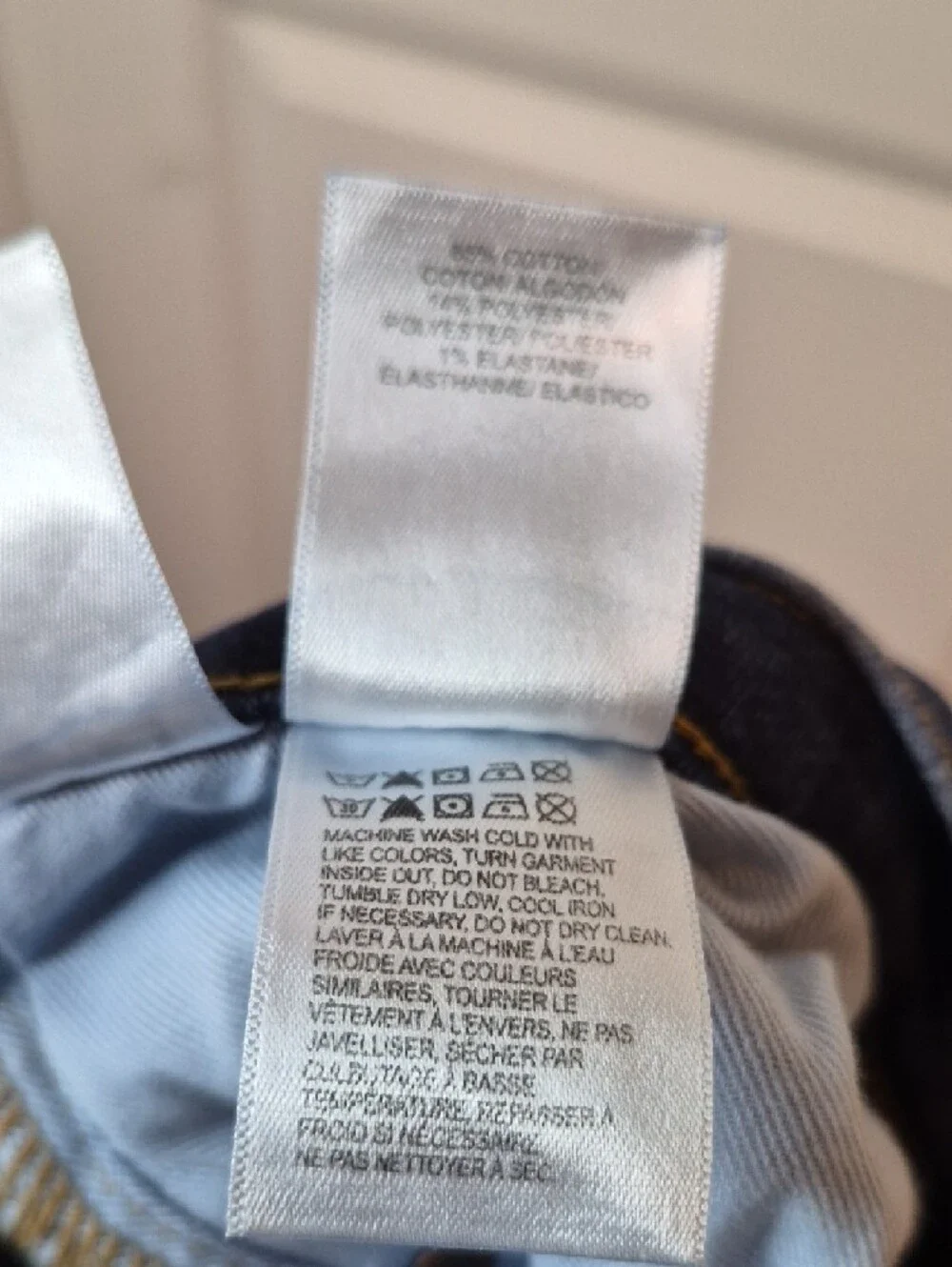 Lucky Brand Men’s‎ Dark Blue Slim Jeans Size W34/L32